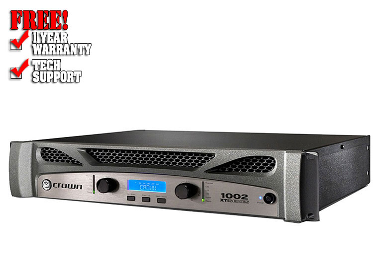 Crown XTi 1002| XTi 2 Series DJ Amplifiers | DJ Mixers | 123DJ
