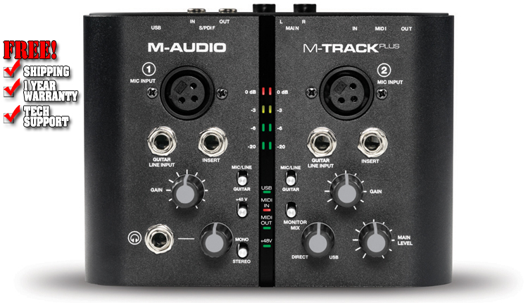 M-audio M-Track Plus