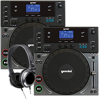 Gemini CDJ210 TableTop DJ CD Player