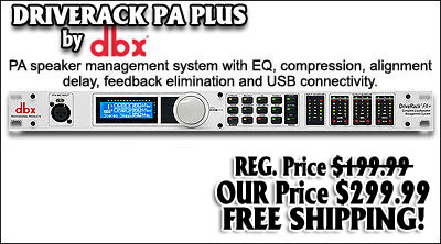 Driverack pa plus
