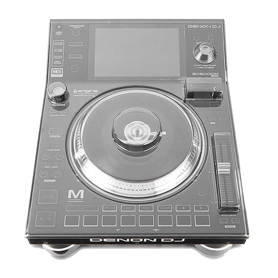 Denon DJ SC5000M Prime Player + Decksaver DS-PC-SC5000M Cover Bundle Prime