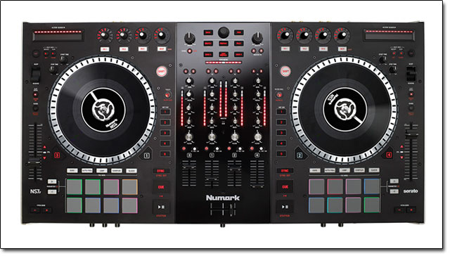 Numark NS7 2 DJ Controller with Serato DJ software for DJ's and Clubs