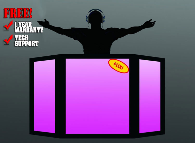 DJ Facade NAGA 3 Panel (Black) Eliminatrix Facades DJ Lights