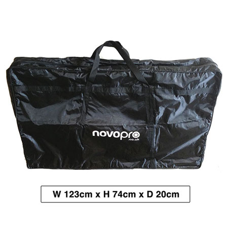 Novopro DJS1 WHITE DJ Screen with bag