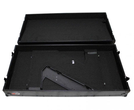 ProX XS-ZTABLEBL Portable Z-Style DJ Redbull Table Flight Case with Handles & Wheels in Black