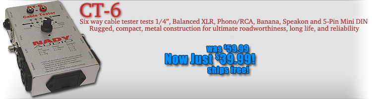 CT6 Cable Tester