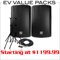 Electro Voice Value Packs