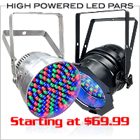 High Powered LED Pars