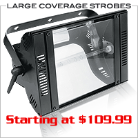 Large Coverage Strobes