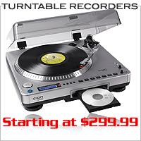 Turntable Recorders
