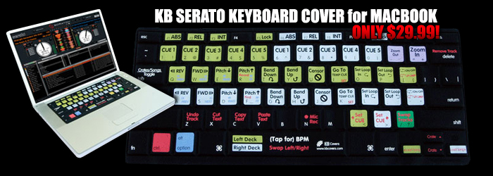 KB Serato MacBook Cover