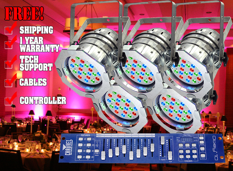 LED Par 56-24 Pack