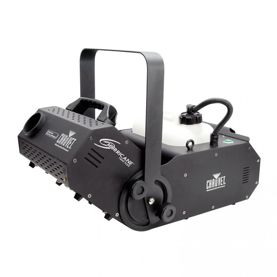 Chauvet DJ Hurricane 1800 Flex DMX Controllable Fog Machine with Wireless Motion Activation Trigger Package
