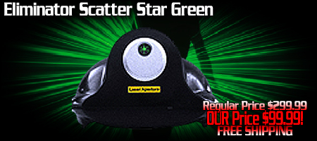Scatter Star Green