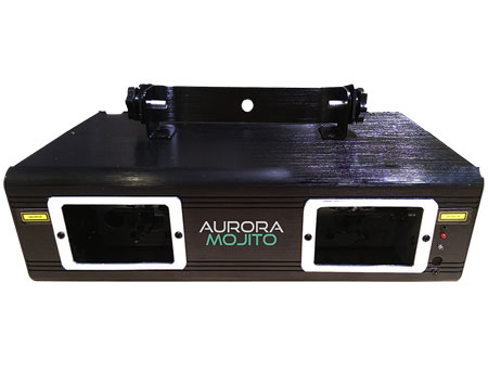 X-laser Aurora Mojito Green Dual Aperture Aerial Effect Laser System