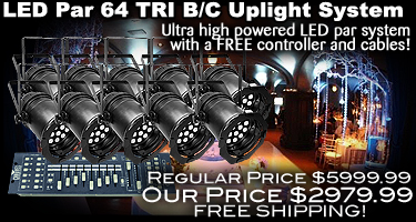 LED Par 64 TRI BC Value System