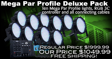 Mega Par Profile Deluxe Pack