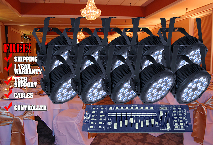 SlimPar Pro TRI Uplighting System
