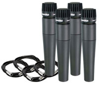 Shure SM57 Four Pack