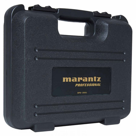 Marantz Professional MPM-2000U USB Condenser Microphone Packaged with Samson SR850 Studio Headphones