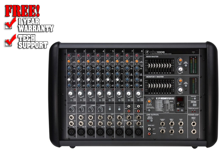 Mackie PPM1008 8-Channel Powered Mixer