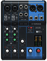 Yamaha MG06 Console Mixer