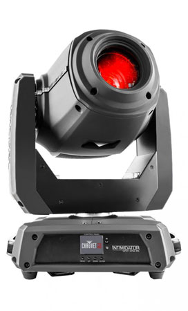 4 Chauvet DJ Intimidator Spot 375Z IRC Lights Packaged with Remote and Case