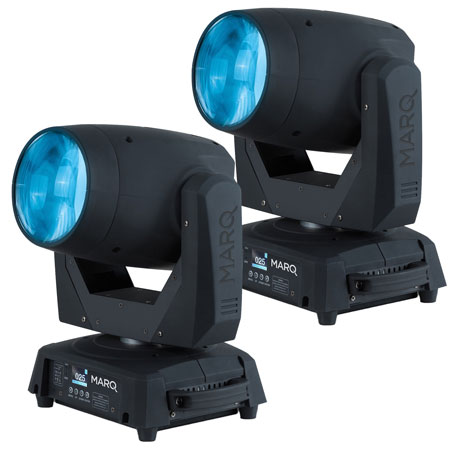 (2) Marq Lighting Gesture Beam 500 120W LED Motorized Beams