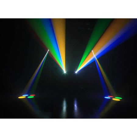 American DJ Focus Spot One High Powered 35W LED Moving Heads with