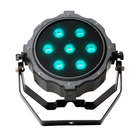 (4) Marq Lighting Gamut PAR H7 Slimpar Low-Profile LED RGBAW/UV Wash Lights