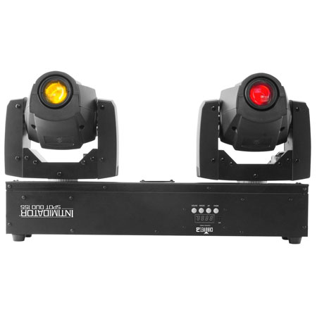 Chauvet DJ Intimidator Spot Duo 155 Dual Compact LED Moving Head Package