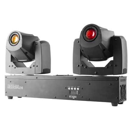 Chauvet DJ Intimidator Spot Duo 155 Dual Compact LED Moving Head Package