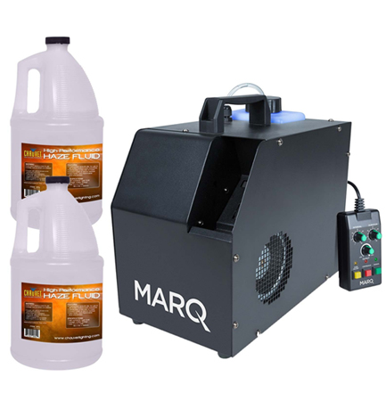 Marq Lighting Haze 800 DMX Water-based Hazer With 2 Gallons Of Fluid Package