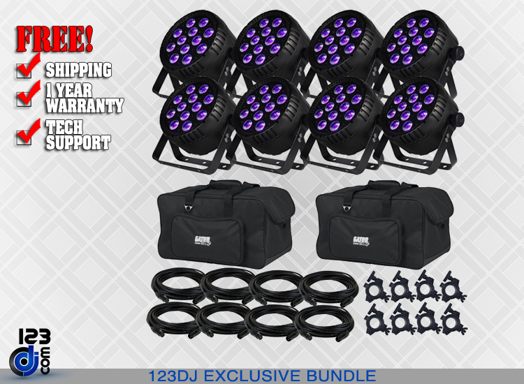 Blizzard LB Par Hex 8-Pack w/ Accessories & Gator Bags