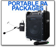 Portable PA Packs