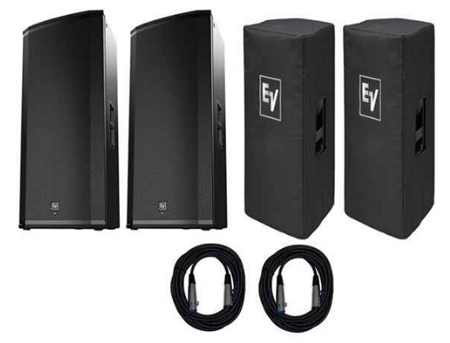 Electro Voice ETX35P Dual 15inch 3-Way Powered Loudspeaker Package