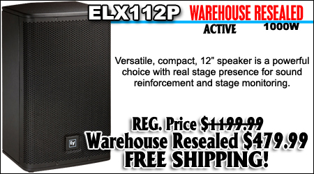 ELX112P Warehouse Resealed