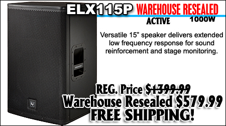 ELX115P warehouse Resealed