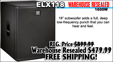 ELX118 Warehouse Resealed