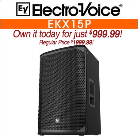 Electro Voice EKX15P 15-inch two-way powered loudspeaker