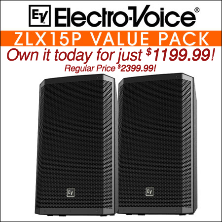 Electro Voice ZLX-15P VALUE PACK