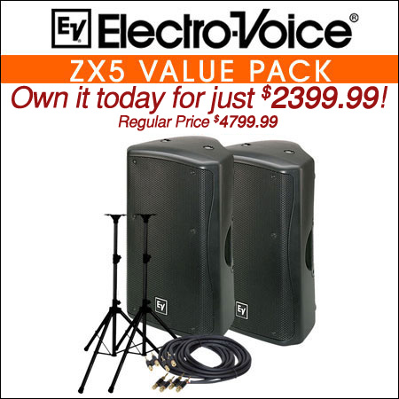 Electro Voice ZX5 Value Pack