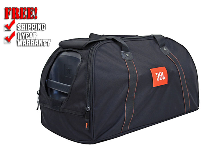 JBL EON15 Deluxe PA Speaker Carrying Bag (3rd Generation) Black Orange