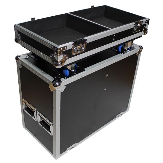ProX ATA Flight Case For Two RCF ART725 MK4 Speakers