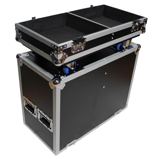 ProX ATA Flight Case For 2 EV ZLX12P Speakers