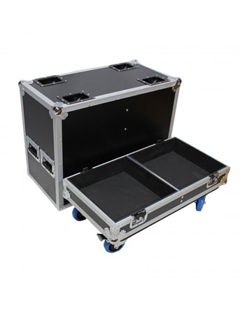 ProX Dual ATA Style Speaker Flight Case For 2 RCF NX45A