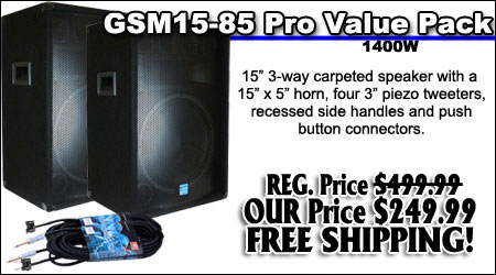 GSM15-85 Pro Value Pack