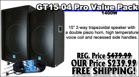 GT15-04 Pro Value Pack