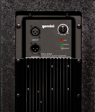 Gemini GVX215P Powered Speaker