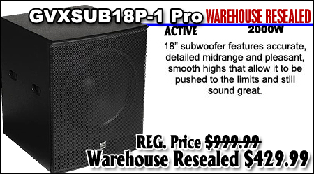 Gemini GVXSUB18P Pro